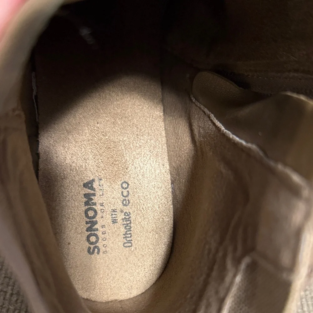 Sonoma Brown Ankle Booties - Picture 2 of 6